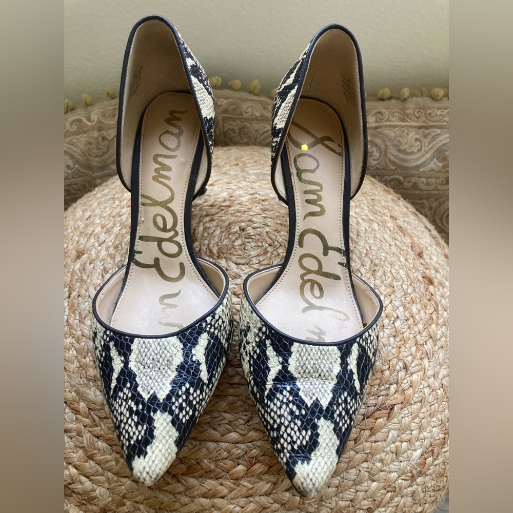 Sam Edelman Snakeskin Heels